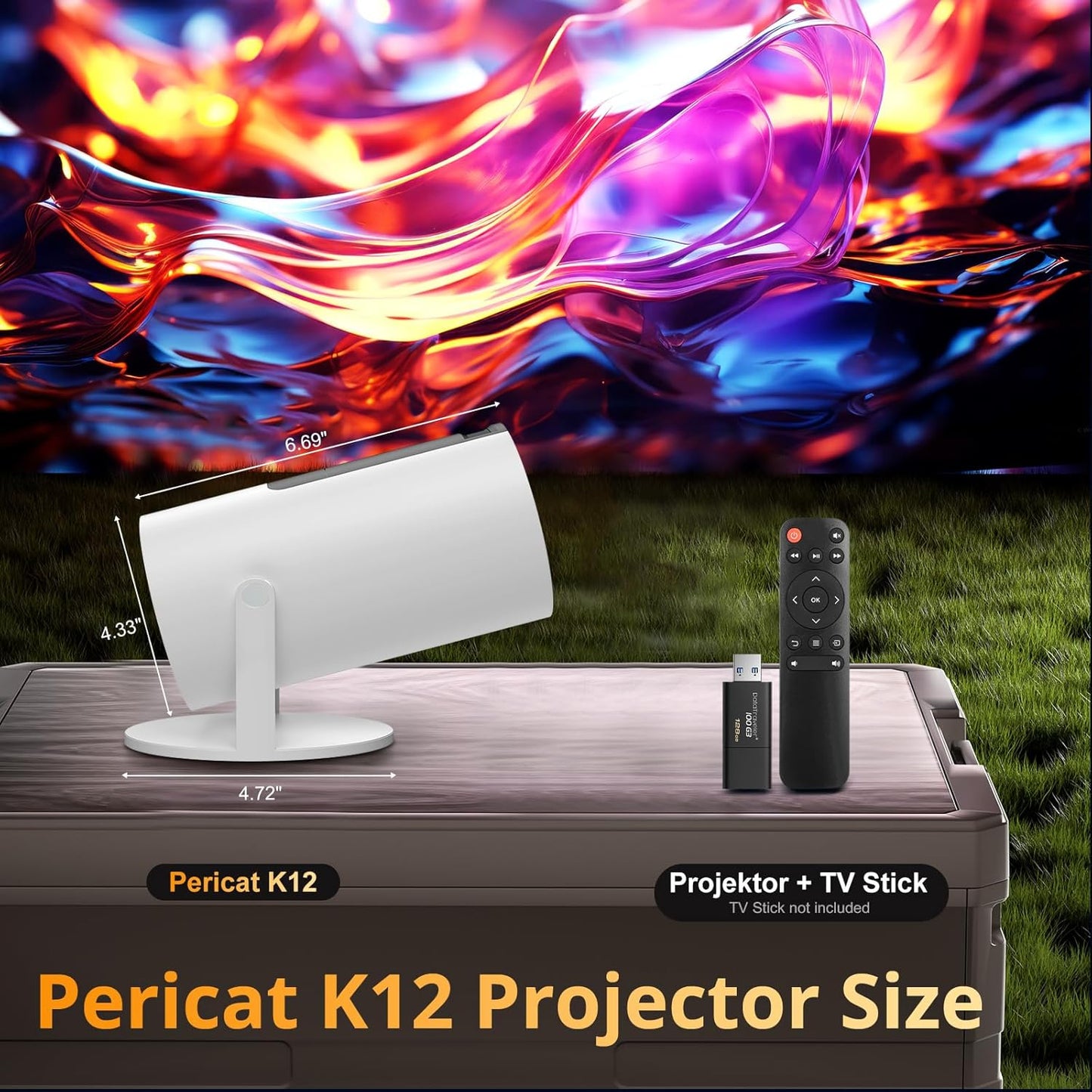 4K Portable Projector