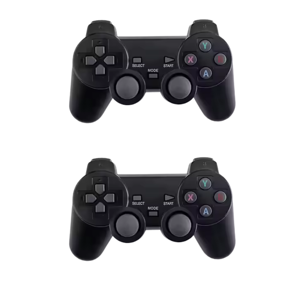 Two Black Controllers