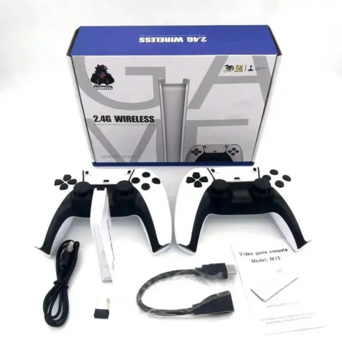 Retrostick® with 40.000 Retro Games (TV/Display connection) + 2 Wireless Controllers