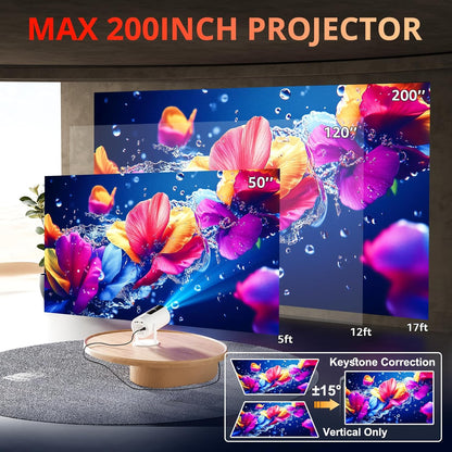 4K Portable Projector