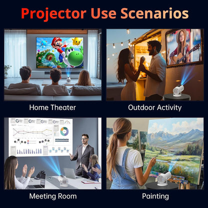 4K Portable Projector