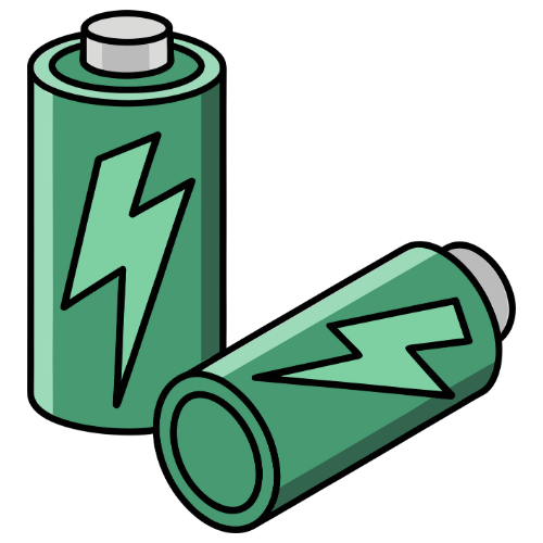 2 Batteries