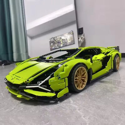 Green Lambos Supercar